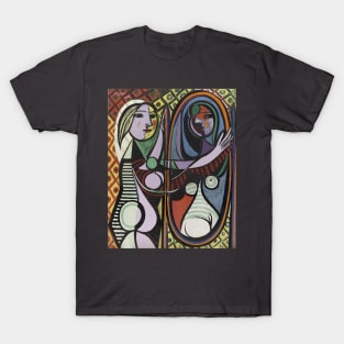 Girl Before A Mirror, 1932, Pablo Picasso T-Shirt